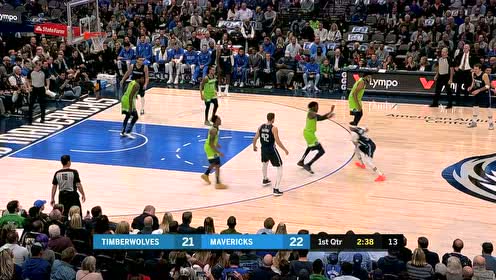  欧文末节17分独行侠擒森林狼  